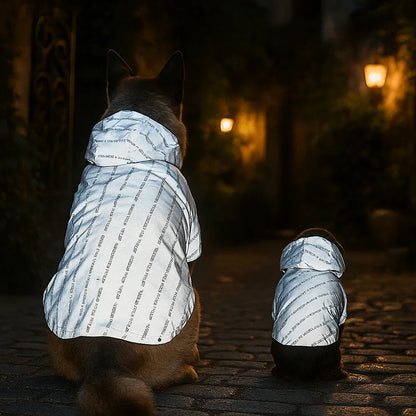 Reflektierender Hundemantel | Wetterfester Schutz für Spaziergänge