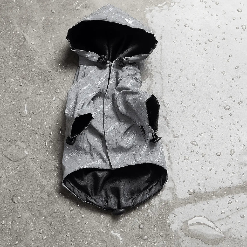 Reflektierender Hundemantel | Wetterfester Schutz für Spaziergänge