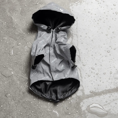 Reflektierender Hundemantel | Wetterfester Schutz für Spaziergänge