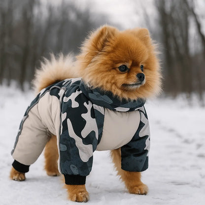 Hundemantel Winterjacke | Wärmender Hundejacke für kalte Tage