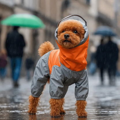 Hundemantel wasserdicht | Allwetter Hundejacke für Regen & Outdoor