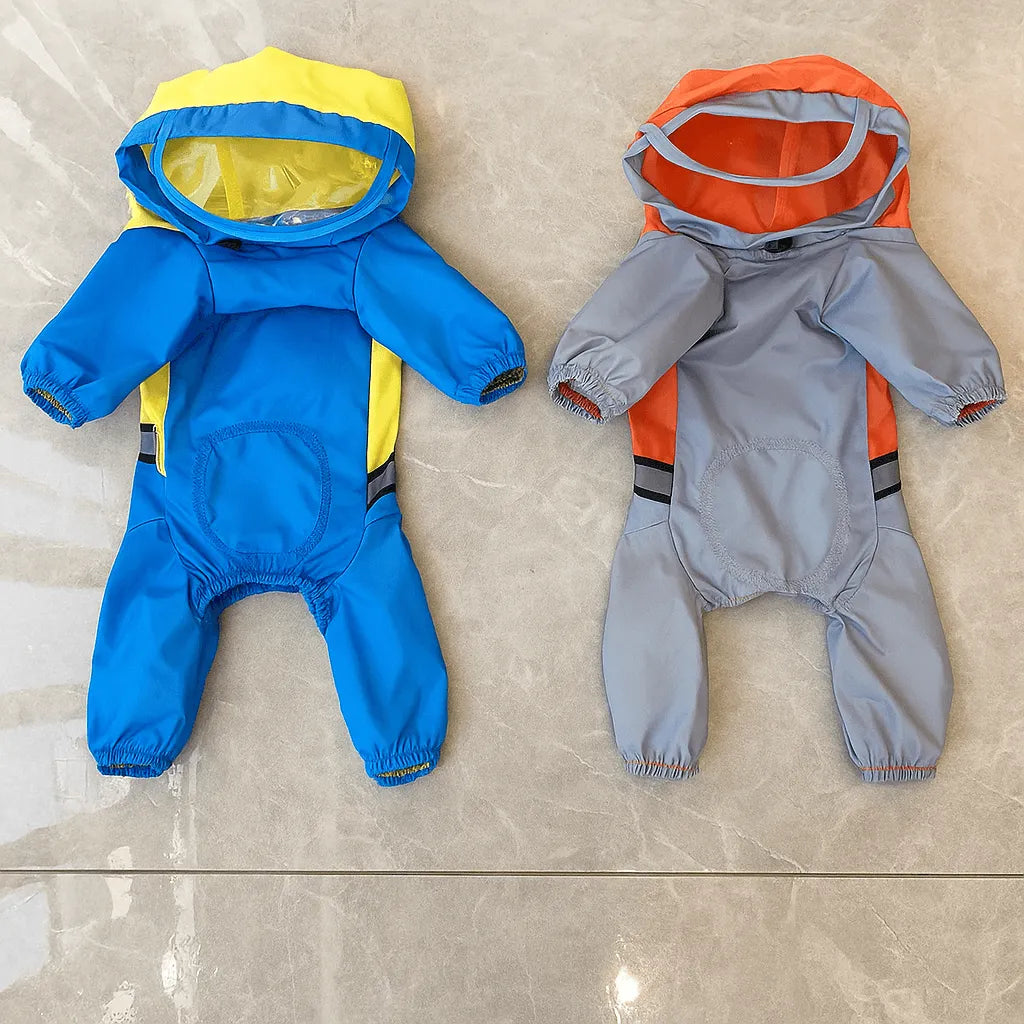 Hundemantel wasserdicht | Allwetter Hundejacke für Regen & Outdoor