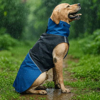 Hundemantel Reflektierend | Colorblock Wasserdichte Hundejacke