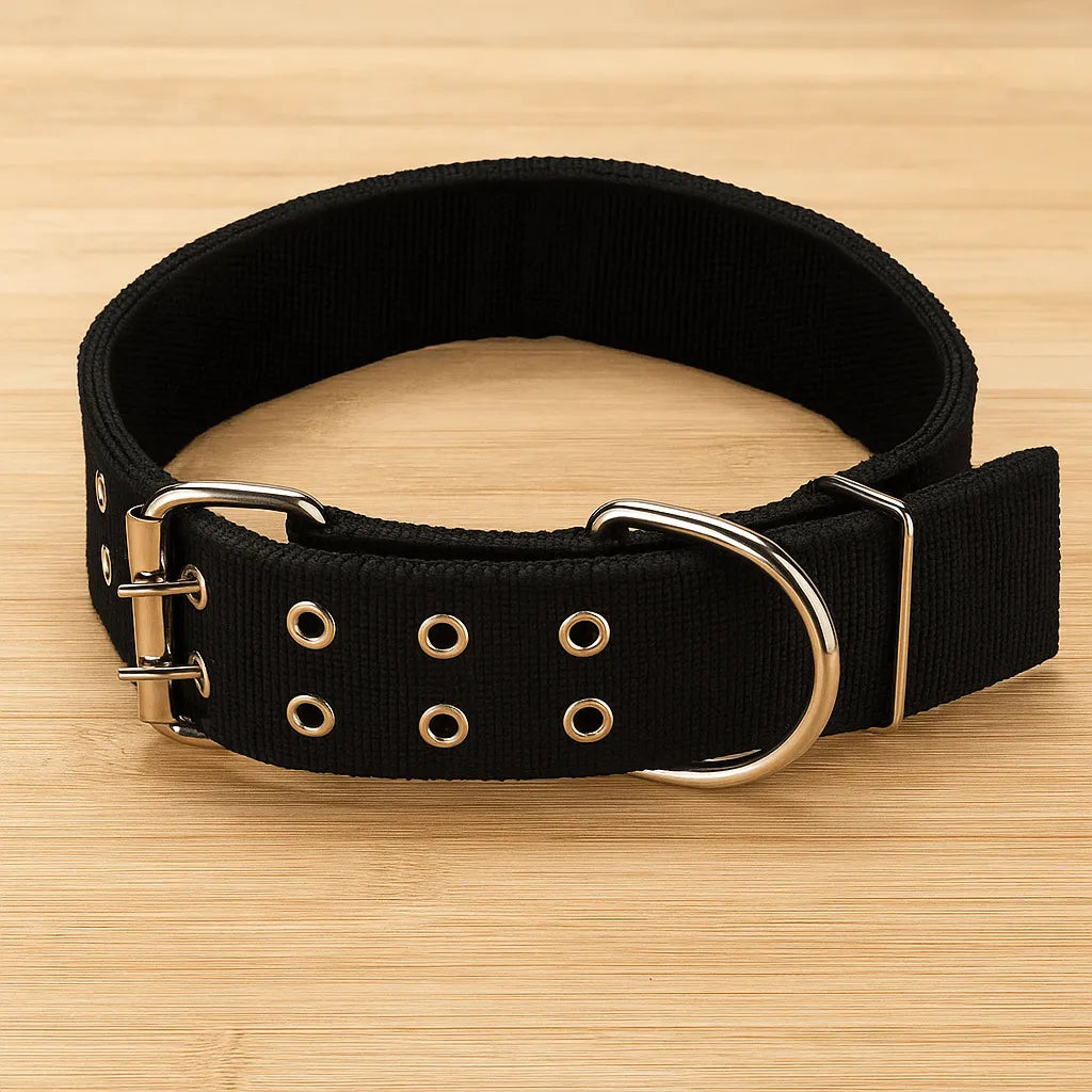 Hundehalsband für Große Hunde | Verstellbares Nylonhalsband mit Metallverschluss