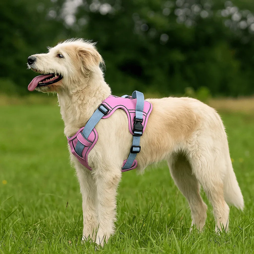 Reflektierendes Hundegeschirr | Atmungsaktiv & Sicher für Spaziergänge