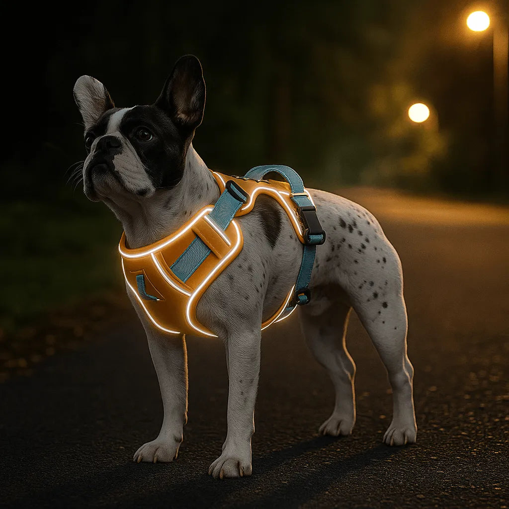 Reflektierendes Hundegeschirr | Atmungsaktiv & Sicher für Spaziergänge