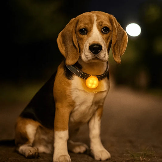 LED-Licht für Hundehalsband | wasserdicht & wiederaufladbar