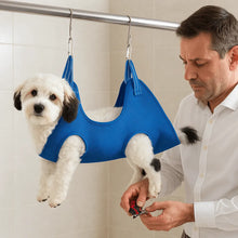 Hamac de toilettage pour chien | Aide confortable pour couper les griffes & brosser