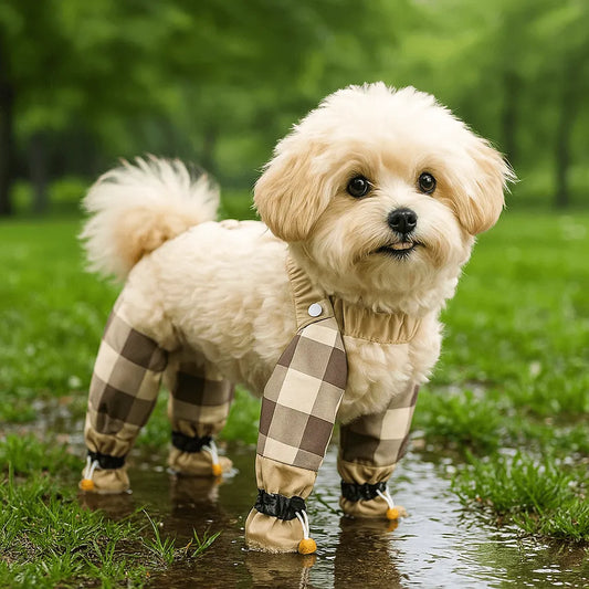 Hundeschuhe wasserdicht & reflektierend | verstellbar und bequem