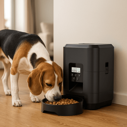 Automatische Futtertonne für Hunde | Smart & App-gesteuert