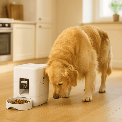 Automatische Futtertonne für Hunde | Smart & App-gesteuert