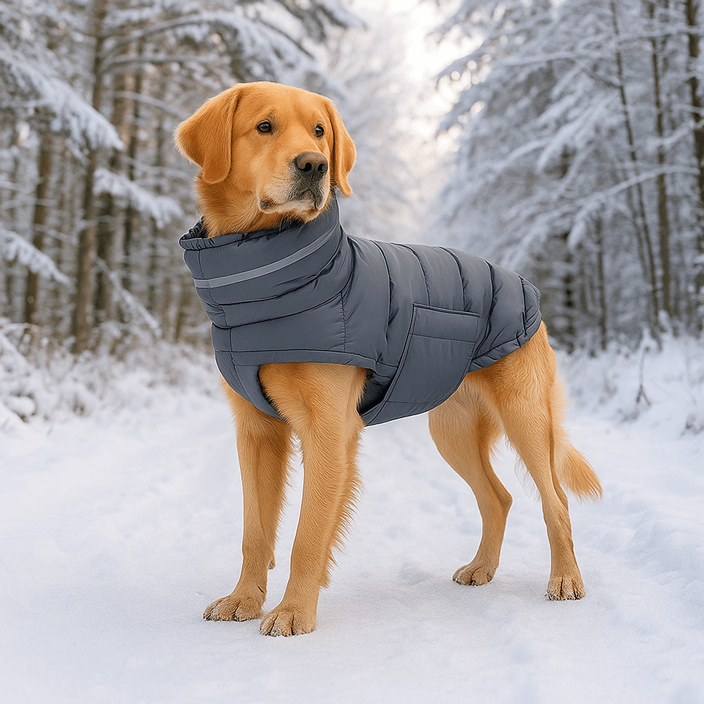 Wasserdichter Hundemantel | warm, reflektierend & ideal für Winter