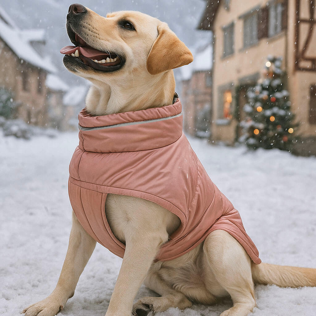 Wasserdichter Hundemantel | warm, reflektierend & ideal für Winter