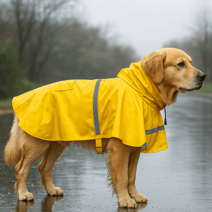 Hundemantel mit Kapuze | wasserdicht, reflektierend & mit Taschen