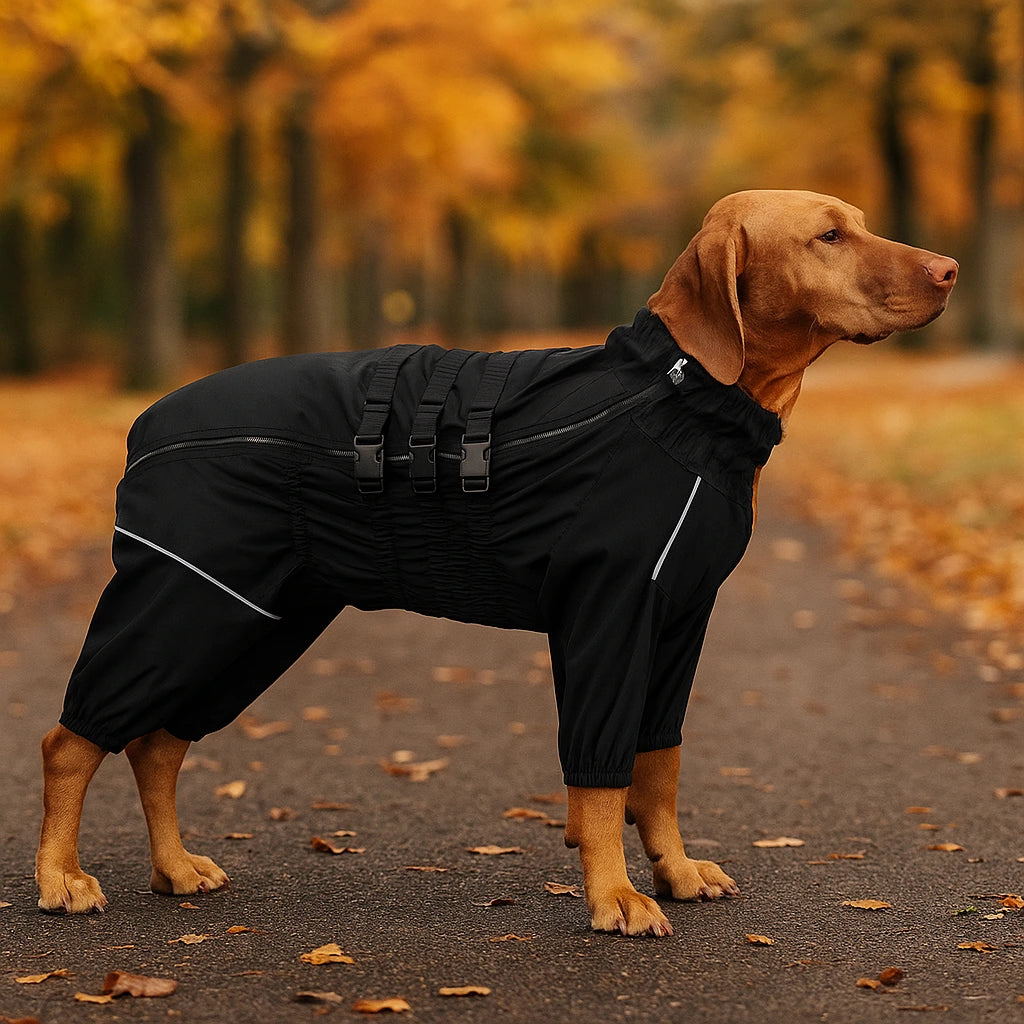 Hundemantel wasserdicht & reflektierend | Schutz vor Regen & Wind
