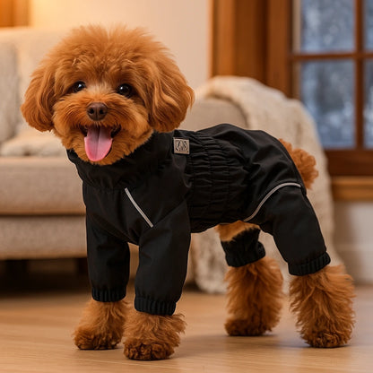 Hundemantel wasserdicht & reflektierend | Schutz vor Regen & Wind