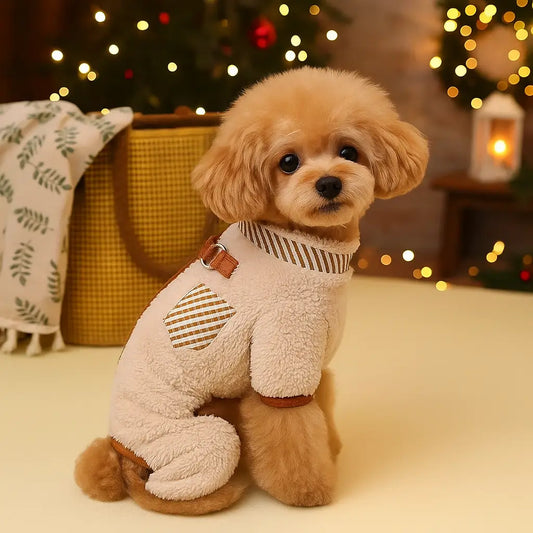 Hundemantel Fleece | Warm & Stilvoll für Kalte Tage
