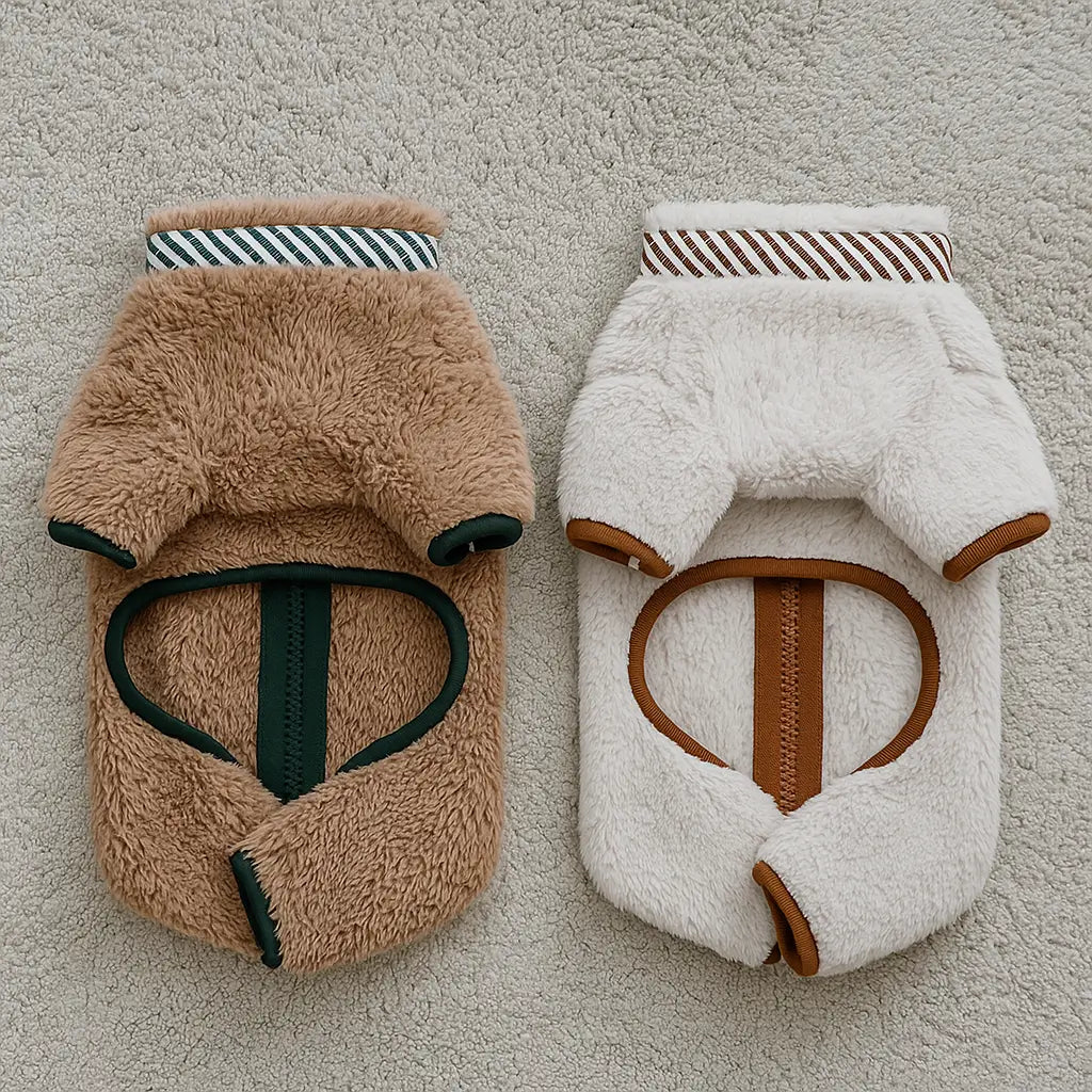 Hundemantel Fleece | Warm & Stilvoll für Kalte Tage