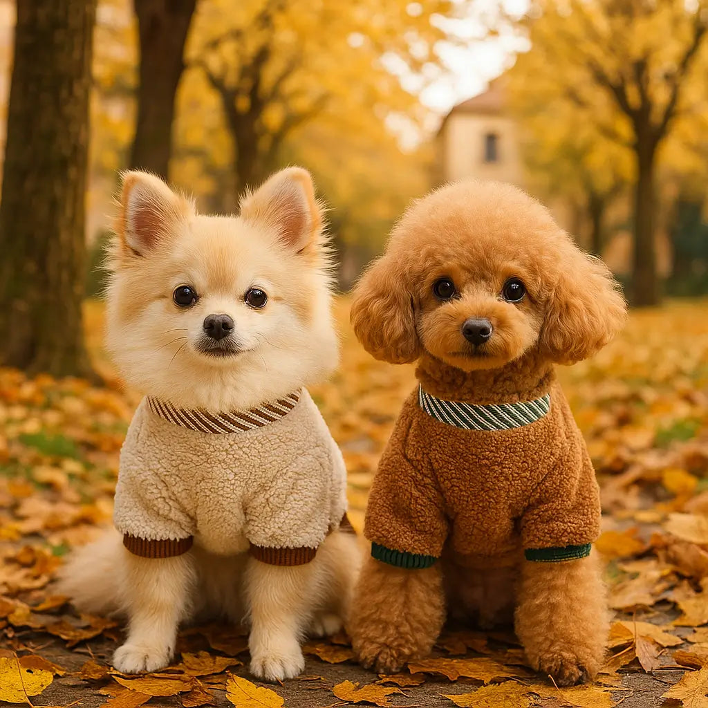 Hundemantel Fleece | Warm & Stilvoll für Kalte Tage