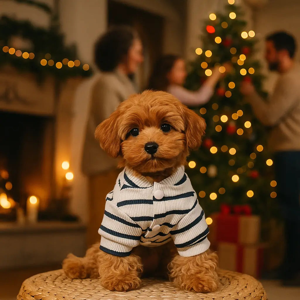 Hundemantel | Hundebekleidung Weiß, Jumpsuit für kleine Hunde