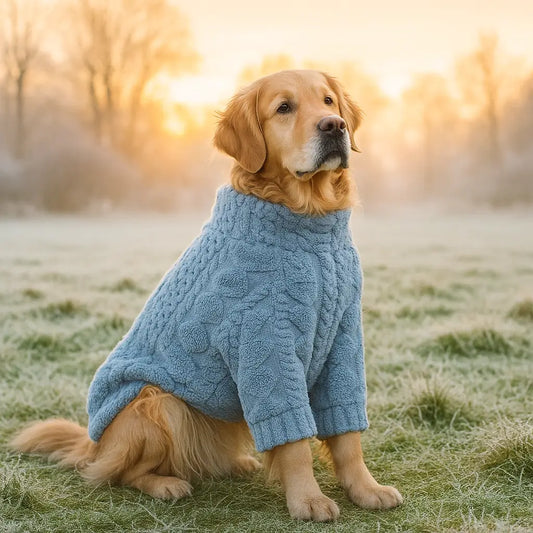Hundepullover | Warmer & Bequemer Winterpulli für Hunde