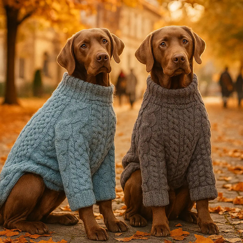 Hundepullover | Warmer & Bequemer Winterpulli für Hunde