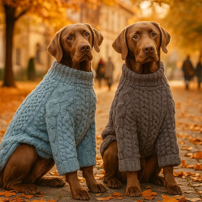 Hundepullover | Warmer & Bequemer Winterpulli für Hunde