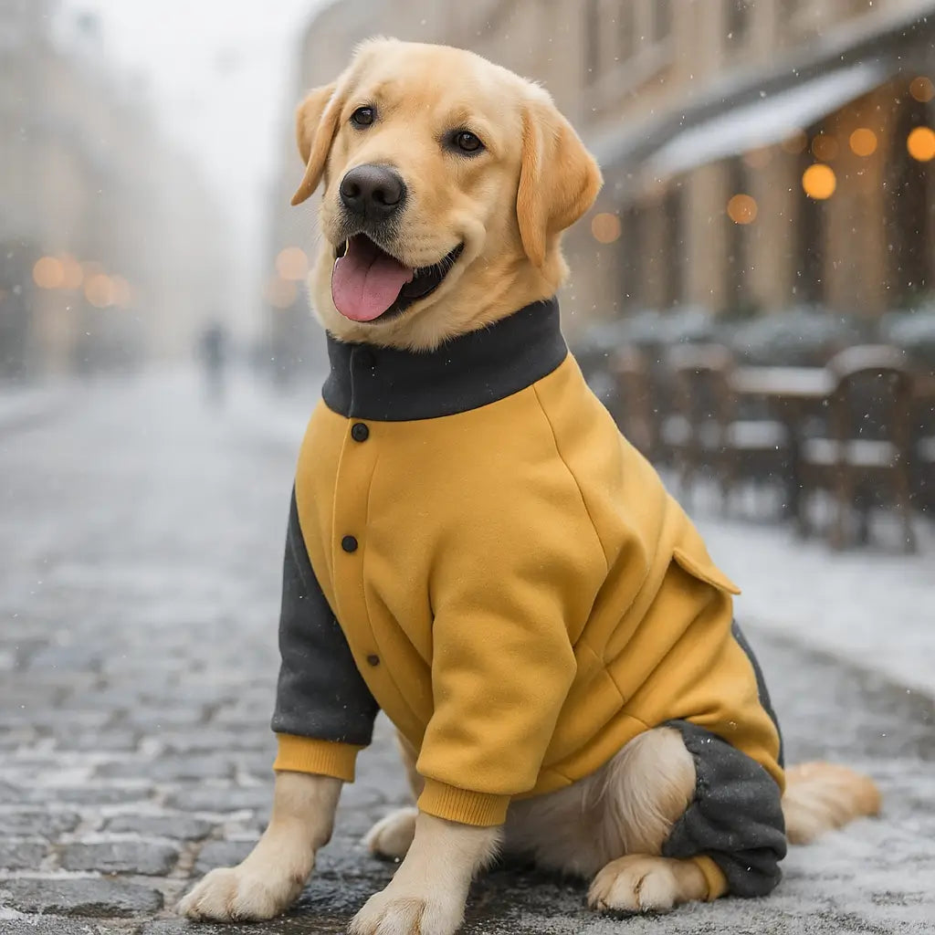 Hundemantel Jumpsuit | warm, winddicht & weich gefüttert