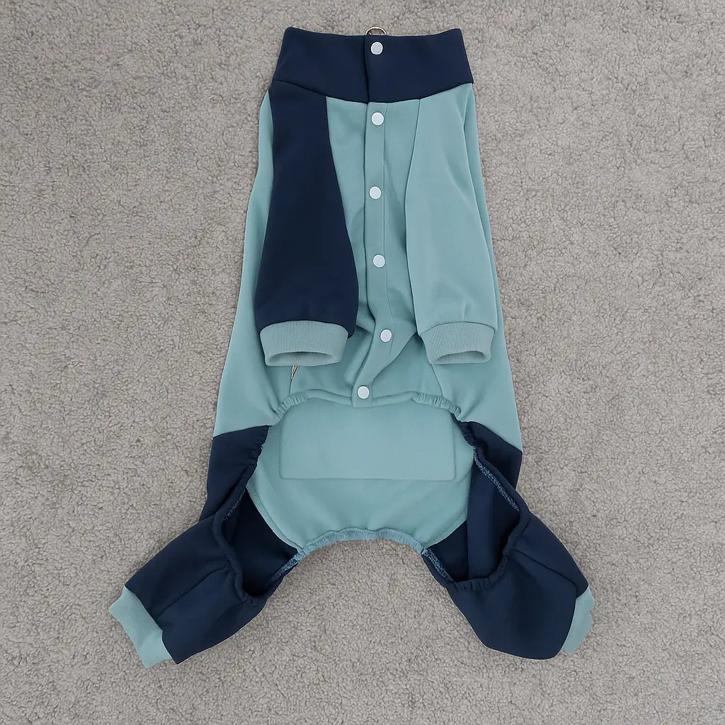 Hundemantel Jumpsuit | warm, winddicht & weich gefüttert