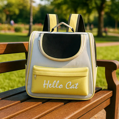 Katzenrucksack & Tragetasche mit Belüftung | sicher und komfortabel