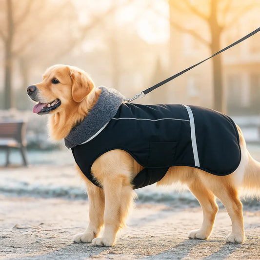 Hundejacke & Hundemantel Winter | Wasserdicht, Warm & Reflektierend