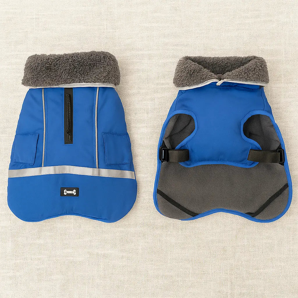 Hundejacke & Hundemantel Winter | Wasserdicht, Warm & Reflektierend