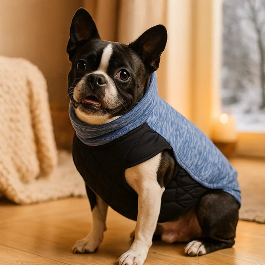 Hundemantel Winter Fleece | Warm, Wendbar & Wasserabweisend für Hunde