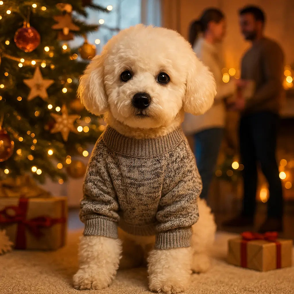 Hundepullover Winter | Weicher Warmer Hundemantel für Kleine Hunde