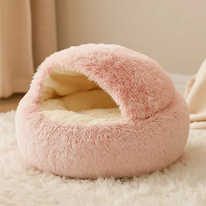 Katzenbett & Katzenhöhle 2-in-1 | weich & warm für gemütlichen Schlaf