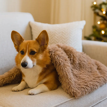 Hundedecke Flauschig | Weiche & Warme Kuscheldecke für Hunde