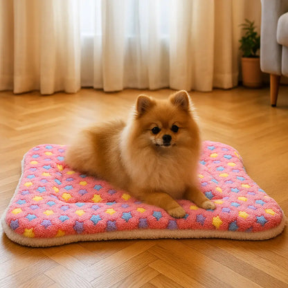 Hundematte & Hundebett weich | waschbare Liegefläche für Reisen