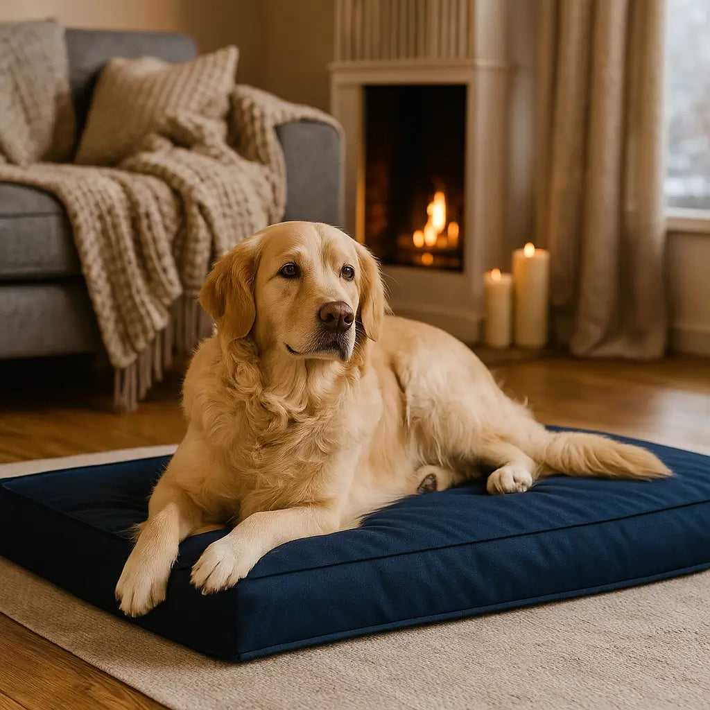 Hundebett Tragbar & Waschbar | Bequeme & Pflegeleichte Hundematte