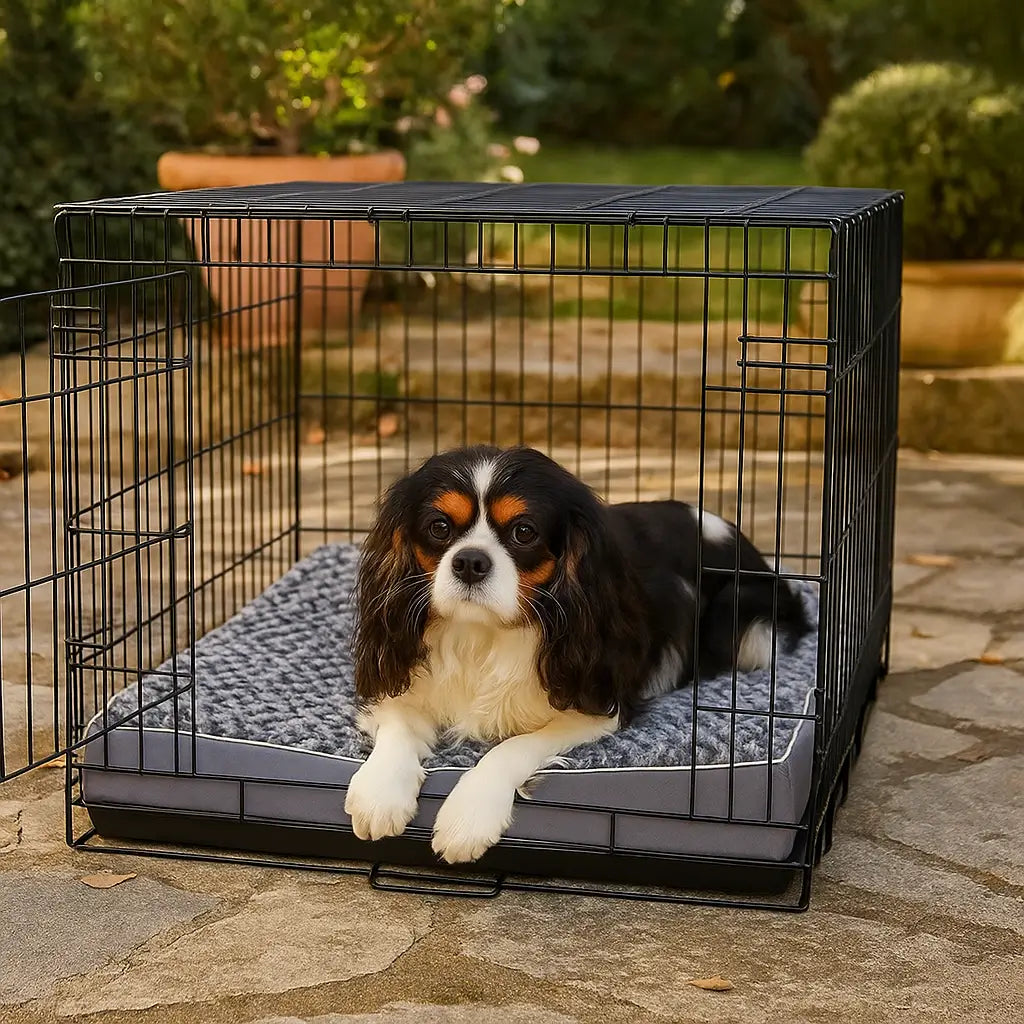 Hundebett Komfort Liegekissen | Weiche & Waschbare Hundematte Groß