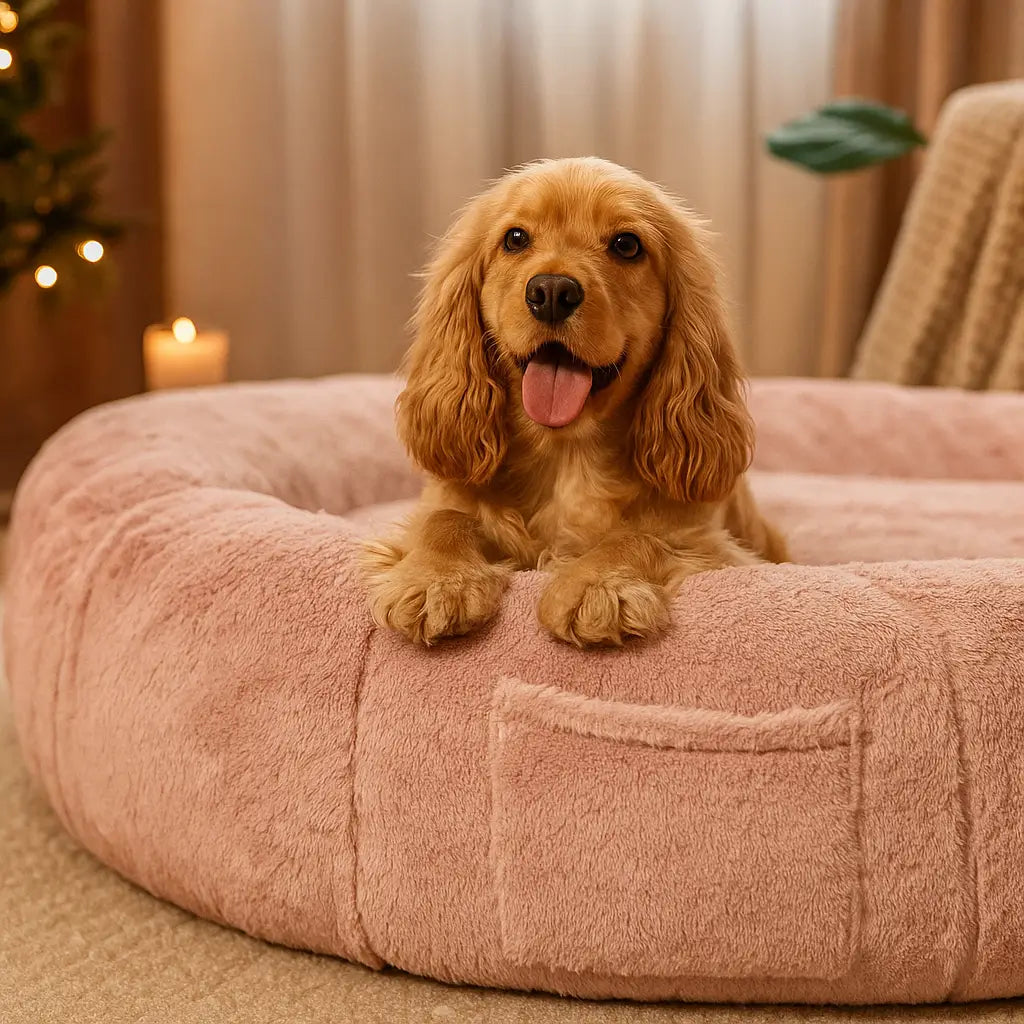 Winter Hundebett für Mensch & Hund | Kuschelig & Warm für kalte Tage