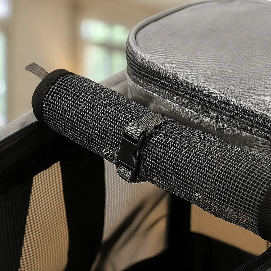 Hundetragetasche mit Rollen | 3-in-1 Transporttasche für Reisen