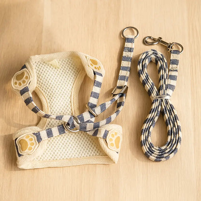 Katzengeschirr mit Leine | Bequemes & Sicheres Set mit Schleife
