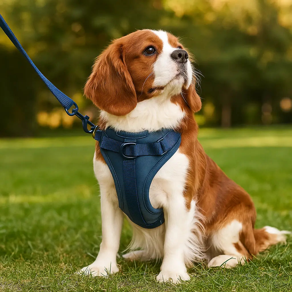 Hundegeschirr verstellbar | Weiches & Gepolstertes Komfortgeschirr