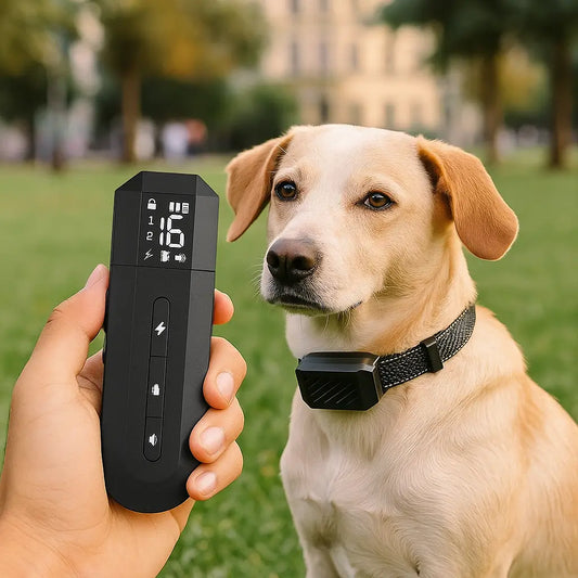 Stohalsband Wasserdicht 1350 Fu Fernbedienung Hundetrainings-Halsband - 1350ft Reichweite, Wasserdicht, Mit BEEP, VIBRATION, SHOCK Hundetrainer Fernbedienung Stohalsband Wasserdicht 1350 Fu Fernbedienung Hundetrainings-Halsband - 1350ft Reichweite, Wasserdicht, Mit BEEP, VIBRATION, SHOCK Hundetrainer Fernbedienung