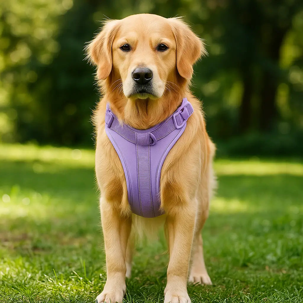 Weiches Hundegeschirr verstellbar | Gepolstertes & Leichtes Komfortgeschirr