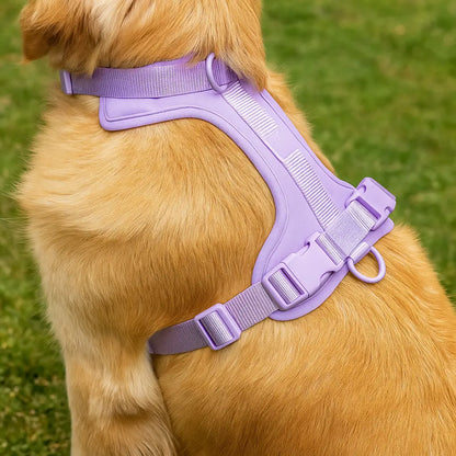 Weiches Hundegeschirr verstellbar | Gepolstertes & Leichtes Komfortgeschirr
