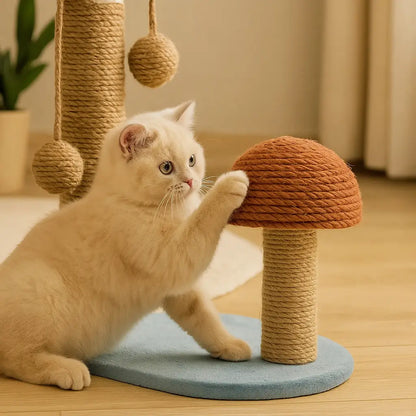 Katzen Kratzbrett Palme | Stilvolles Sisal-Design gegen Kratzstress