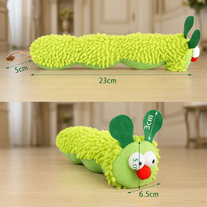 Katerpillar Katzenspielzeug mit Katzenminze | Spaß & Zahnpflege in einem