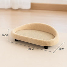 Cat bed with scratching area | Cozy relaxation nest for home