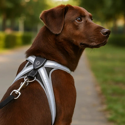 Dog harness LED glowing | Multicolored & rechargeable
